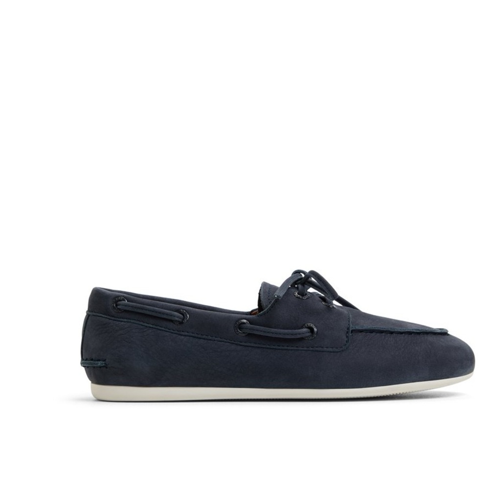 Sperry Women’s Slim Boat Shoes | Navy Nubuck Leather | Size 5.5 | NIB - Picture 2 of 11